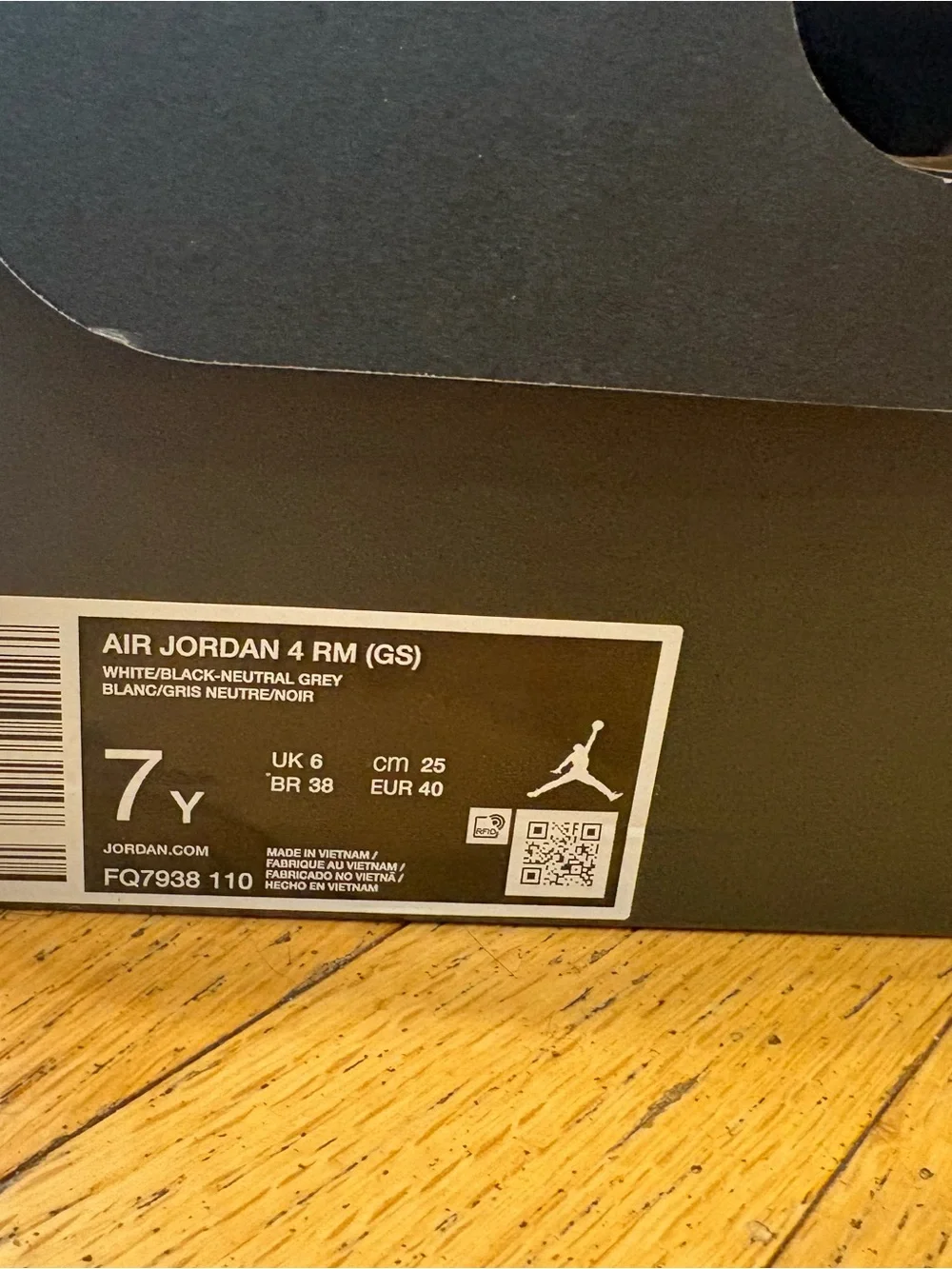 Jordan only worn